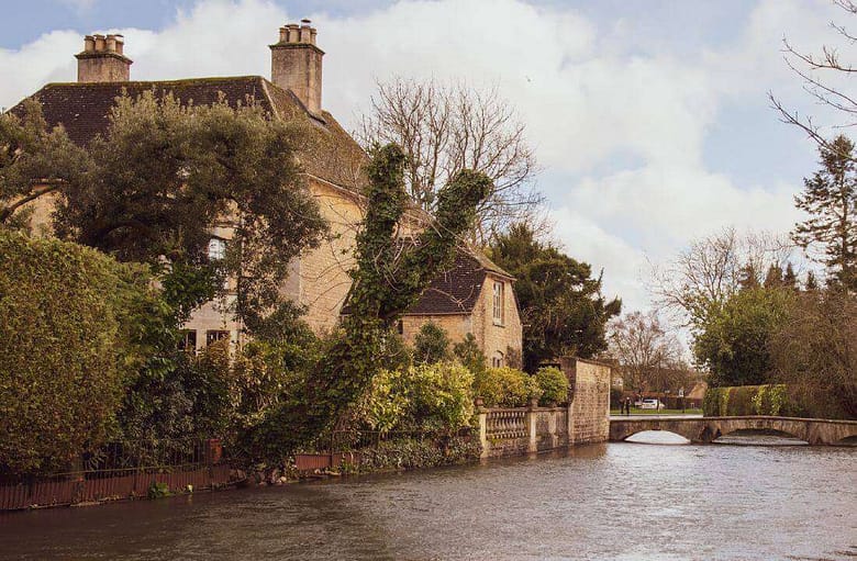 Bourton on the water.